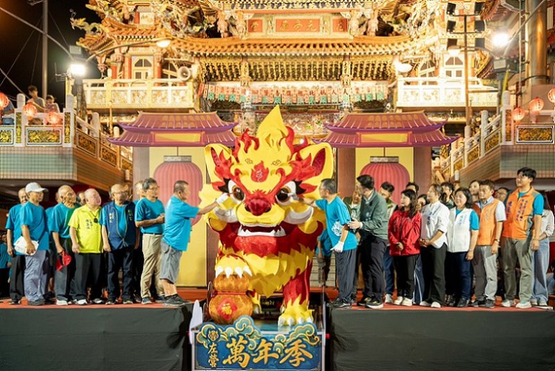 2026/10/07高雄左營萬年季今火獅開光點睛展開為期5的活動